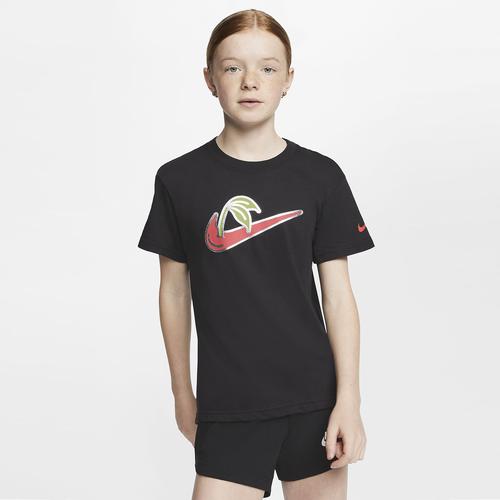  Nike Sportswear Older Çocuk Siyah Tişört (CV2191-010)