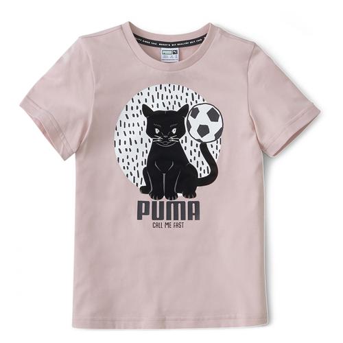  Puma Animals Peachskin Çocuk Bej Tişört (583351-15)