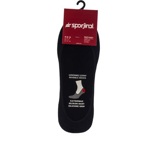  Sporjinal Cevreb Siyah Babet Çorap (2107)