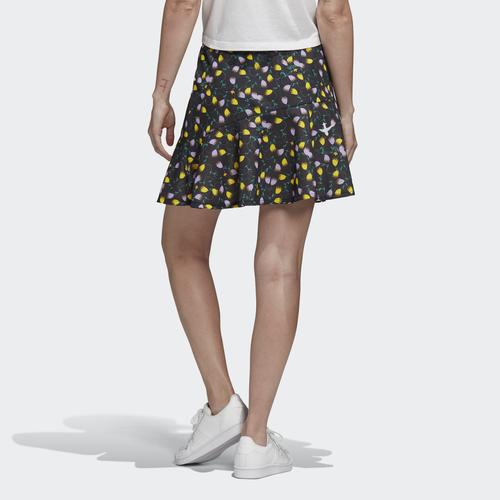  adidas Aop Kadın Siyah Çiçek Desenli Etek (FL4103)