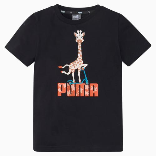 Puma Paw Çocuk Siyah Tişört (586221-01)