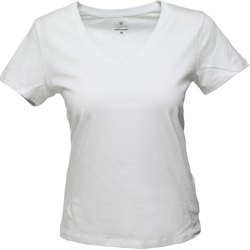  Lumberjack Basic Kadın Beyaz Tişört (100581833)