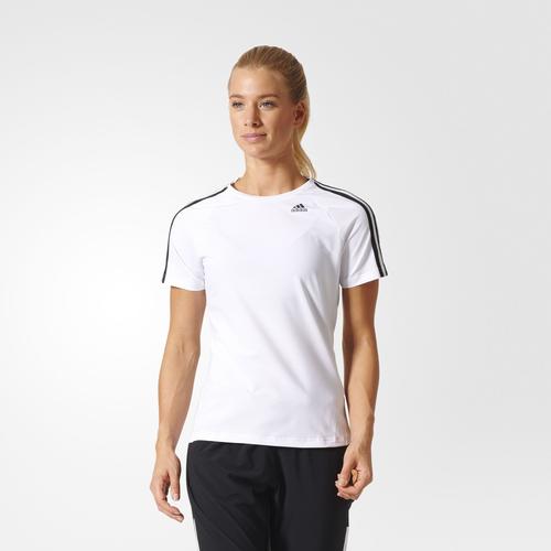  adidas D2M 3S Kadın Beyaz Tişört (BK2686)