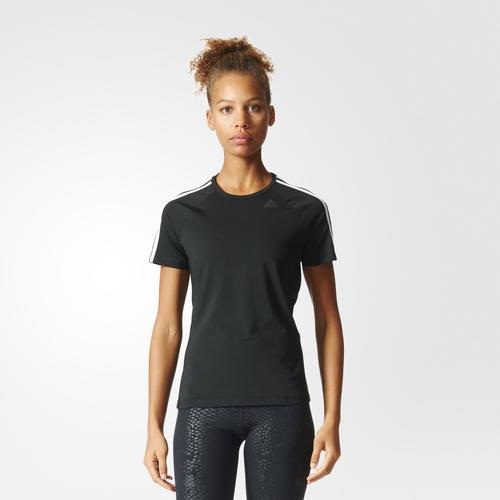  adidas D2M 3S Kadın Siyah Tişört (BK2682)