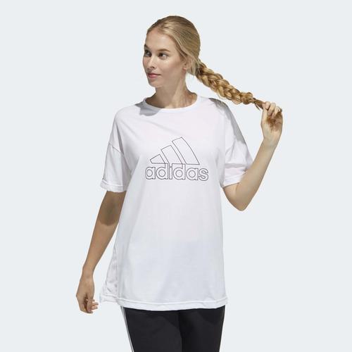 adidas Sport Kadın Beyaz Tişört (GM0682)
