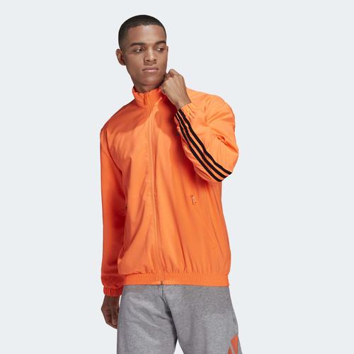  adidas Sportswear Woven 3-Stripes Erkek Turuncu Ceket (GL5681)