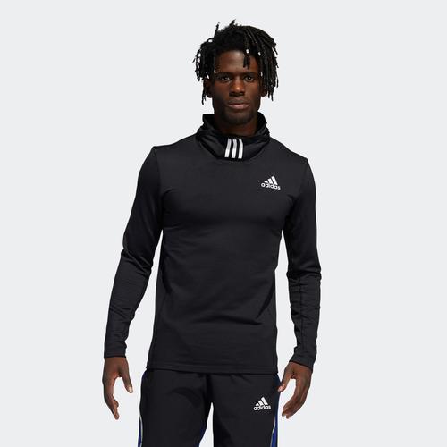  adidas Cold.Rdy Techfit Fitted Erkek Siyah Sweatshirt (GU6402)