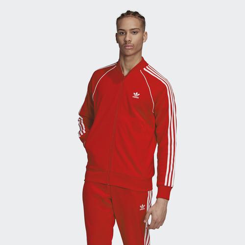  Adidas Adicolor Classics PrimeBlue Sst Erkek Kırmızı Ceket (GF0196)