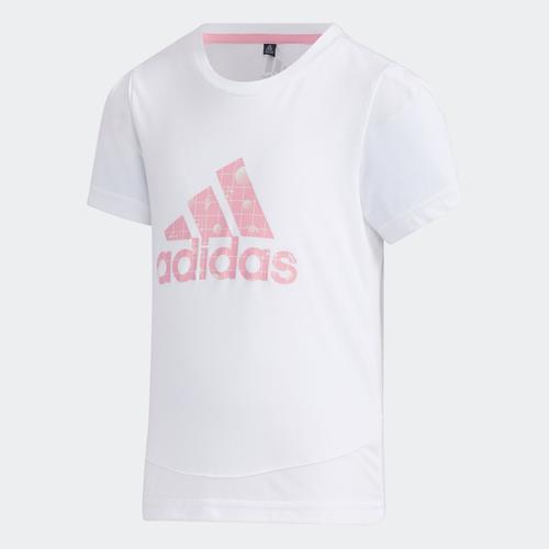  adidas Training Essentials Summer Çocuk Beyaz Tişört (GP0405)