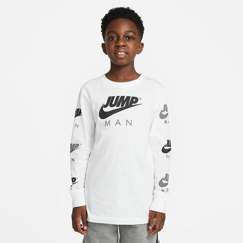  Nike Jump Man Çocuk Beyaz Sweatshirt (95A350-001)