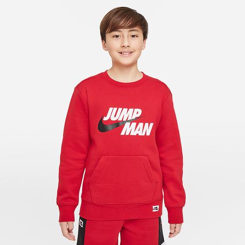  Nike Jumpman Çocuk Kırmızı Sweatshirt (95A677-R78)
