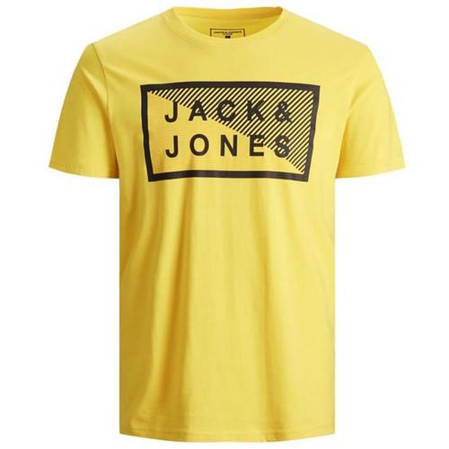  Jack & Jones Shawn Erkek Sarı Tişört (12185035-MZE)