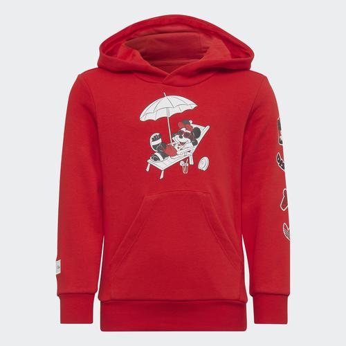  adidas Disney Mickey Çocuk Kırmızı Sweatshirt (HB9465)