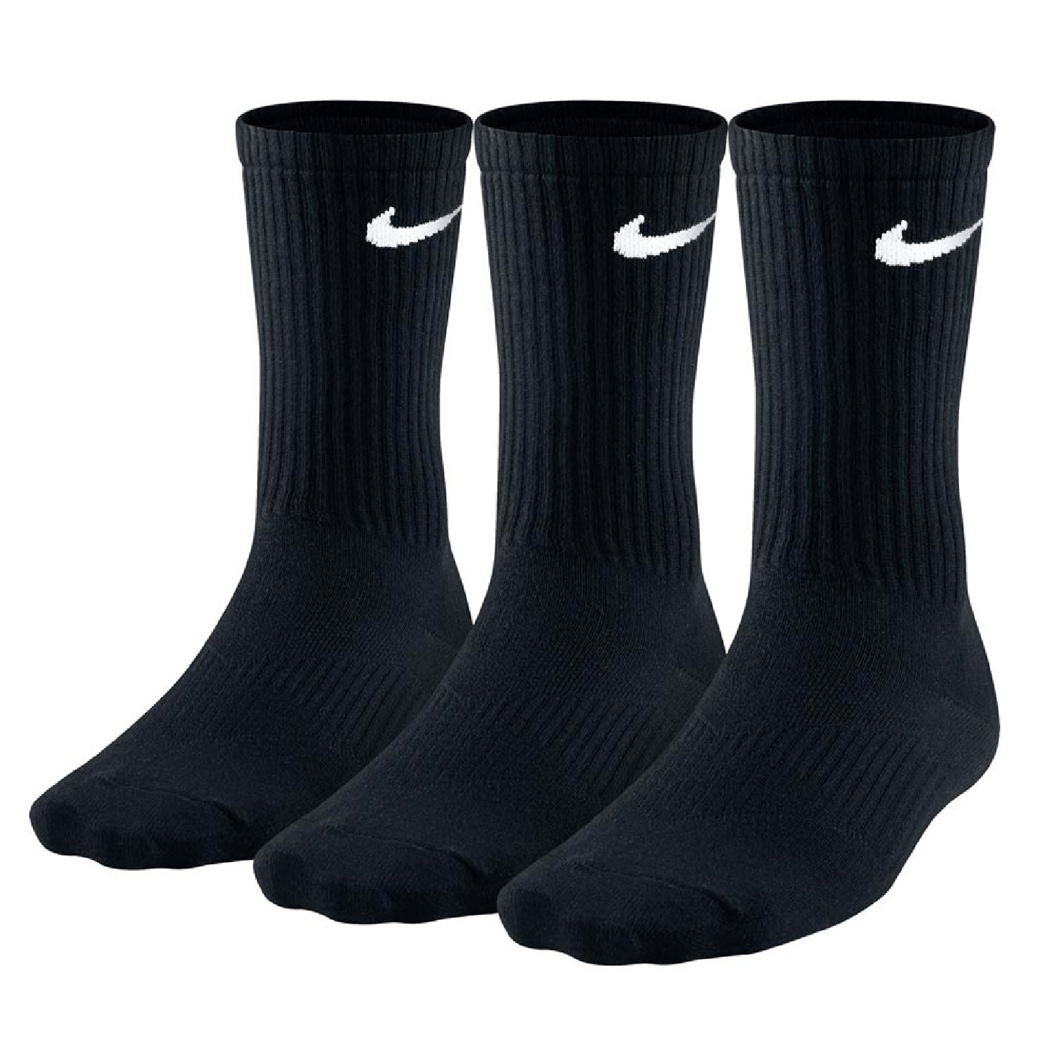  Nike Crew Siyah 3'lü Çorap (SX4704-001)