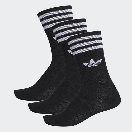  adidas Solid 3'lü Siyah Çorap (S21490)