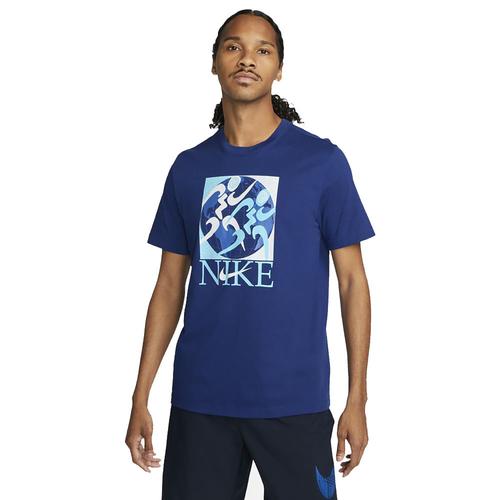  Nike Dri-Fit Erkek Mavi Tişört (DM6279-455)