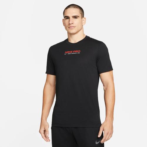  Nike Pro Dri-Fit Erkek Siyah Antrenman Tişörtü (DM5677-010)