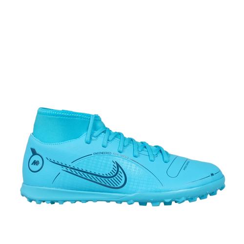  Nike Mercurial Superfly 8 Club Erkek Mavi Halı Saha Ayakkabısı (DJ2909-484)