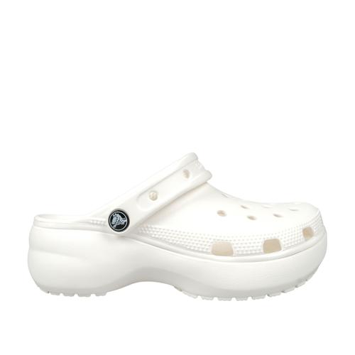 Crocs Classic Platform Clog Kadın Beyaz Sandalet (206750-100)