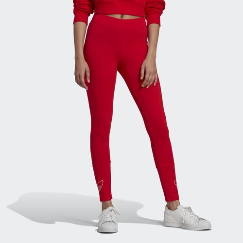  adidas Kadın Kırmızı Tayt (HK5169)