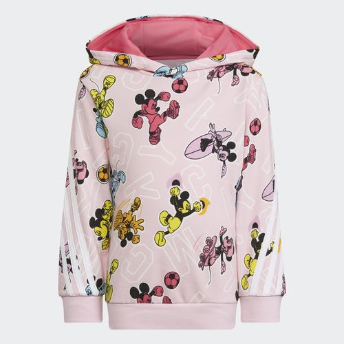 adidas X Disney Mickey Mouse Çocuk Pembe Sweatshirt (HK6661)