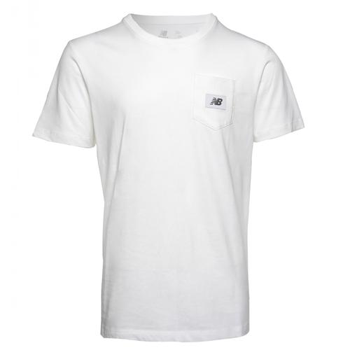  New Balance Lifestyle Erkek Beyaz Tişört (MNT3221-WT)