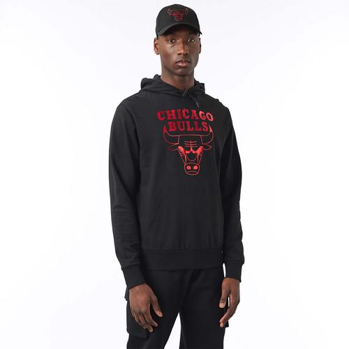  New Era Chicago Bulls NBA Foil Erkek Siyah Sweatshirt (60284704)