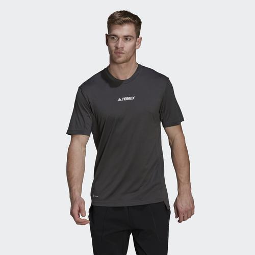  adidas Terrex Multi Erkek Siyah Tişört (H53382)