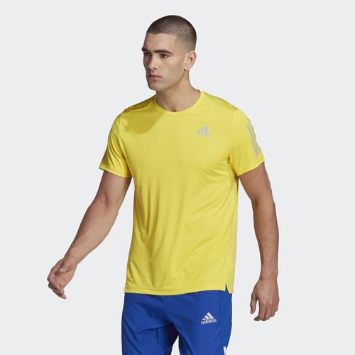  adidas Own The Run Erkek Sarı Tişört (HL5991)