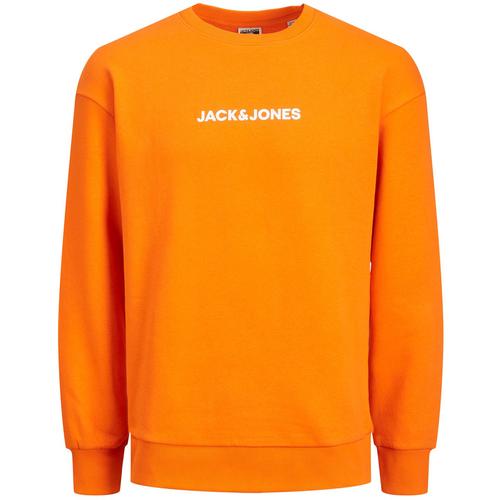  Jack & Jones Coswish Erkek Turuncu Sweatshirt (12217097-MND)