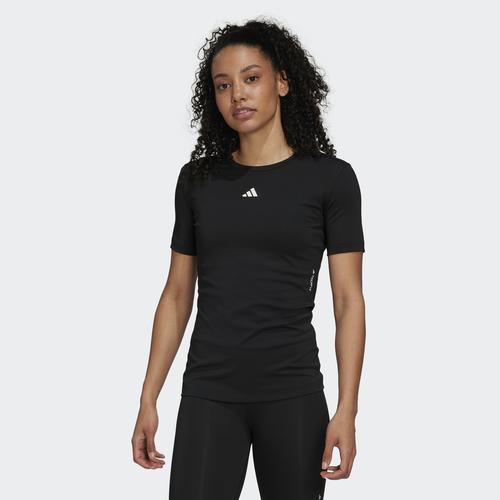  adidas Techfit Kadın Siyah Antrenman Tişörtü (HN9075)
